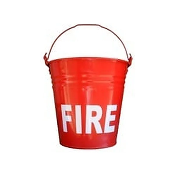 Fire Bucket — supplied by Red Iron Safety Solutions, Surat