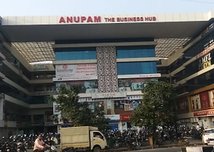 Anupam The Business Hub in Surat — fire safety work by Red Iron Safety Solutions