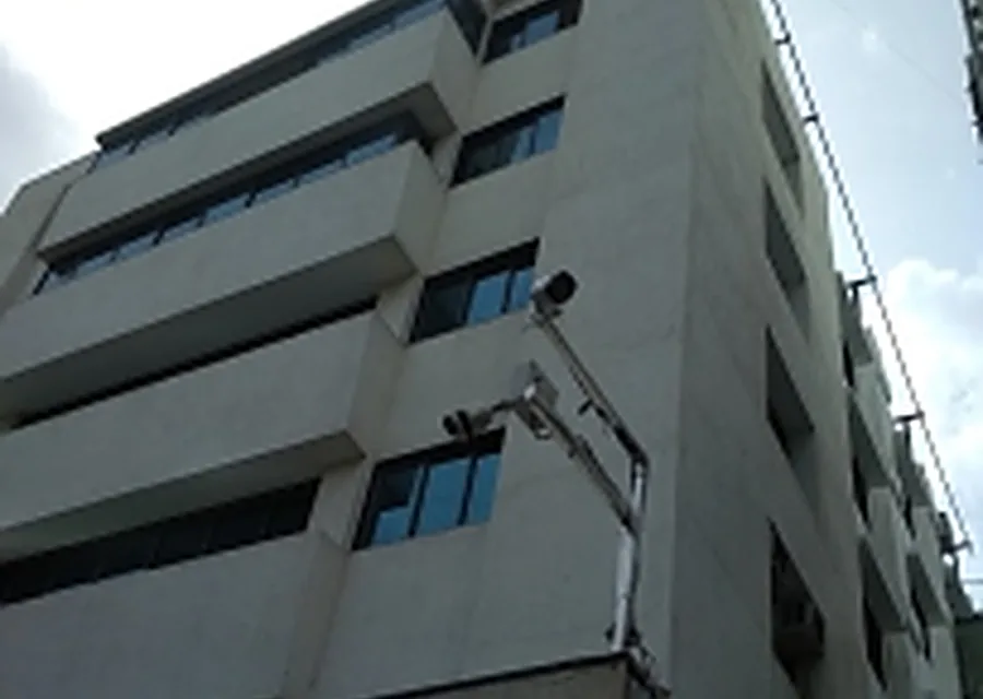 Commercial Building in Surat — fire safety work by Red Iron Safety Solutions